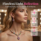 📿 50% RABATT!💎 Funkelndes Herz‑Halsketten‑ und Ohrringe‑Set, elegantes Schmuckset für Alltag & Feier 💖