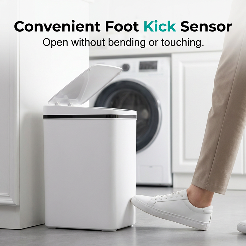 Intelligenter Sensor-Mülleimer mit automatischem Deckel