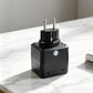 WLAN-Außensteckdose mit Stromzähler, IP54, kompatibel mit Alexa, Google Home & Matter, Fernsteuerung, Zeitplan, 2,4 GHz, 3680W