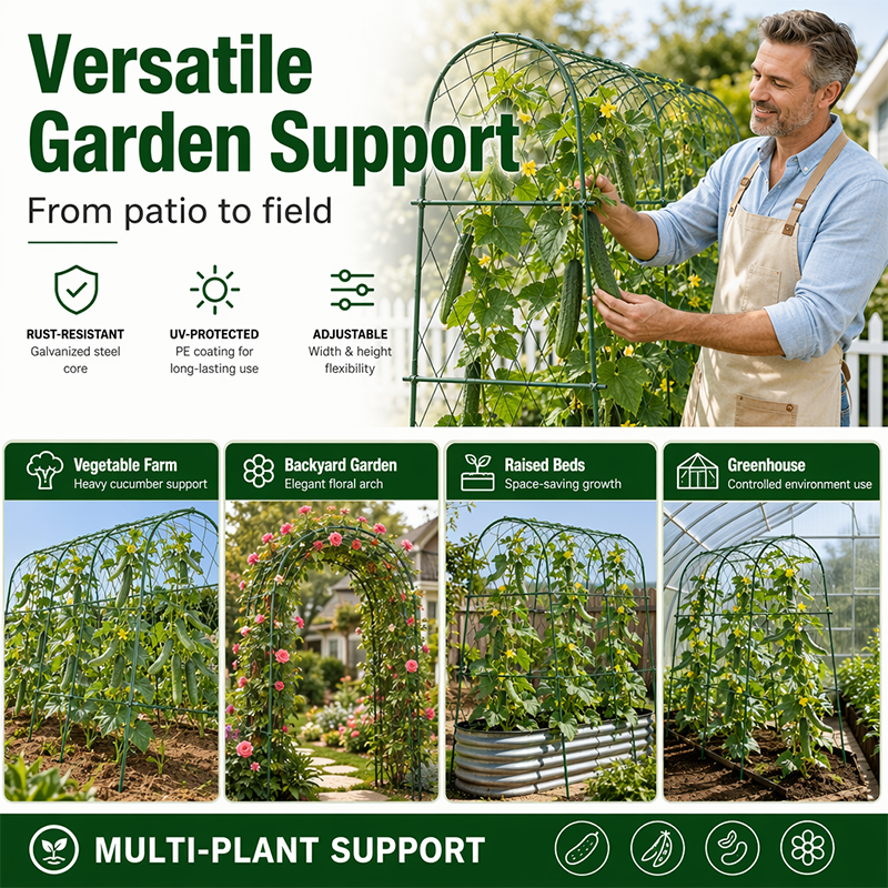 ✨50 % RABATT✨🌿 A‑förmige Gurkenrankehilfe für Kletterpflanzen