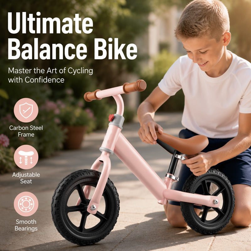 🚲💪 Laufrad aus Carbonstahl – 50% RABATT! Verstellbar für 2–6 Jahre, hochstabiler Rahmen – perfekt für kleine Abenteurer. ✨