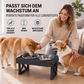 🐶 50 % Rabatt !🐱Erhöhte Hundenäpfe mit Slow-Feeder-Einsatz und Edelstahlnäpfen