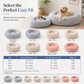 Round Cozy Plush Pet Nest