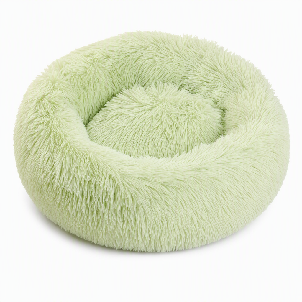 Round Cozy Plush Pet Nest
