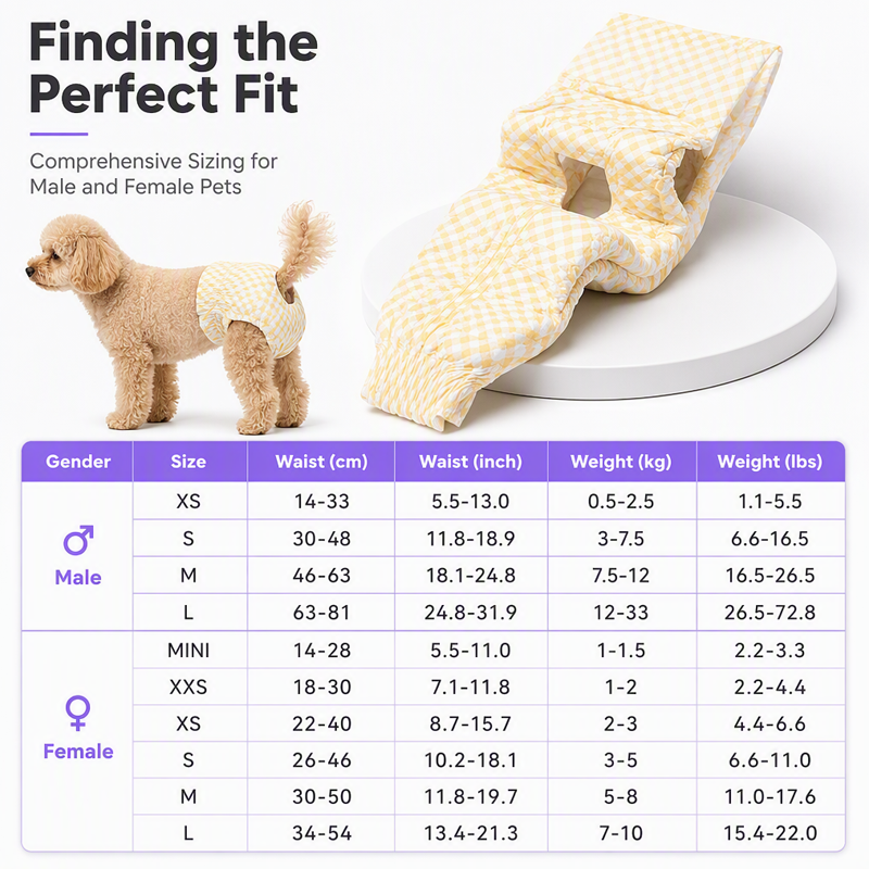 🐶💧 7-lagige Hundewindeln mit maximaler Saugfähigkeit – Auslaufsicherer Schutz für Möbel & Bettzeug | Premium Qualität