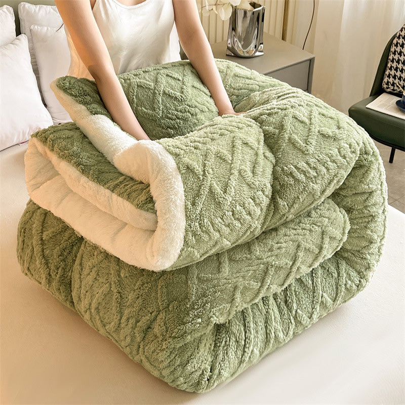 🍂 50% RABATT! 🛋️ Plüschdecke – Verdickt, superweich & kuschelig warm ✨