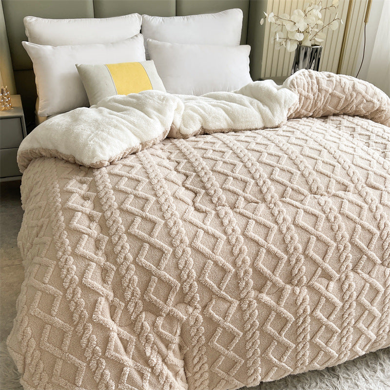 🍂 50% RABATT! 🛋️ Plüschdecke – Verdickt, superweich & kuschelig warm ✨