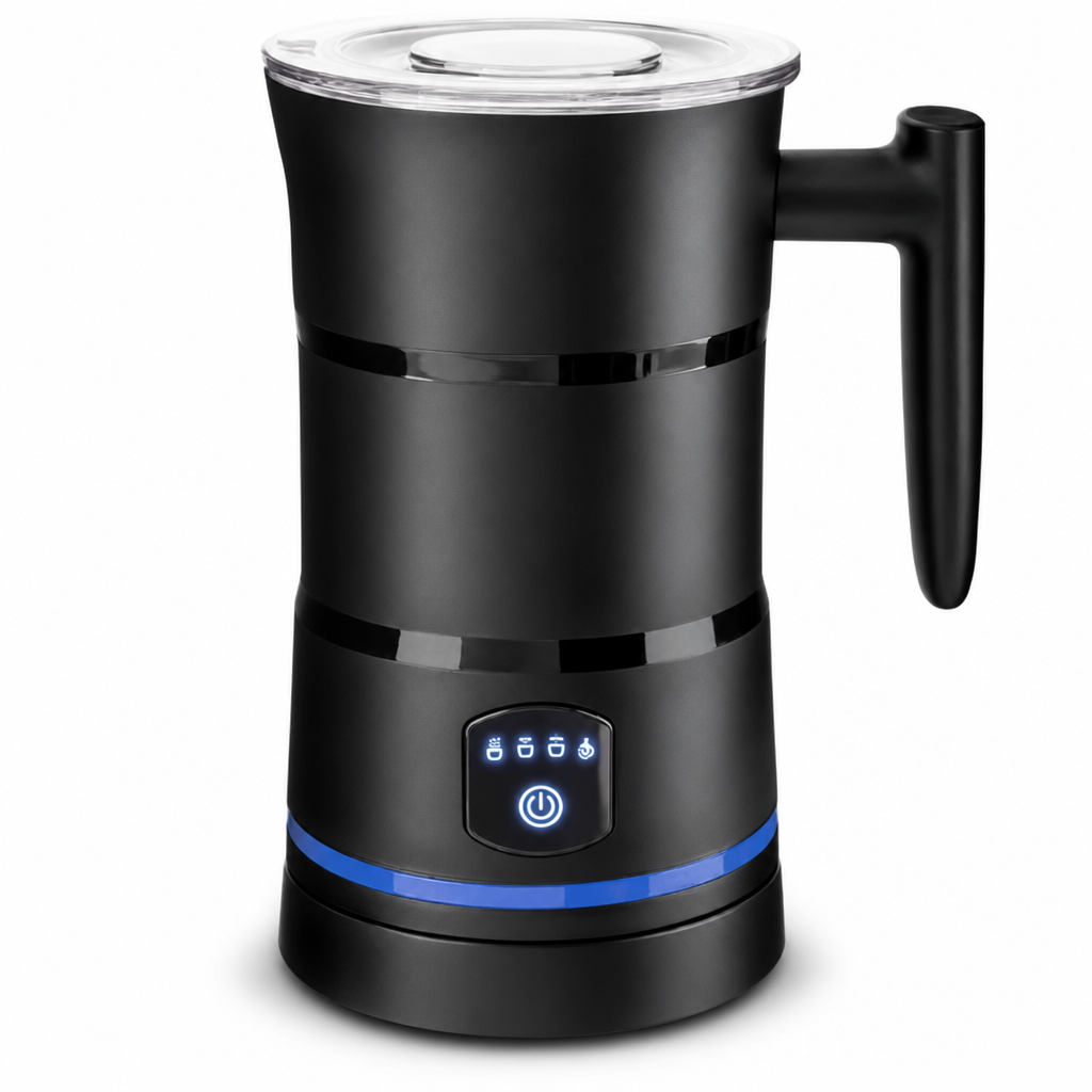 ⏳Nur für kurze Zeit – 50% RABATT⏰Elektrischer Milchaufschäumer und Milchkocher mit Magnetquirl für heiße und kalte Milch