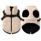 🐕50% RABATT🌙Warme Fleece-Hundeweste, sichere Sichtbarkeit bei Spaziergängen nachts🦮
