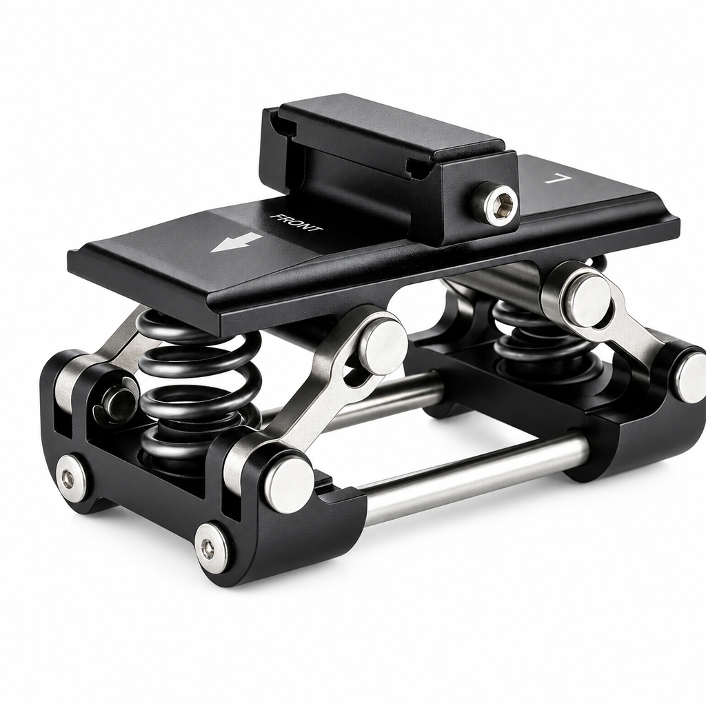 🚴 Gefederte Fahrradsattelstütze – Stoßdämpfer für mehr Komfort & weniger Vibrationen, ideal für Mountainbike & Trekking