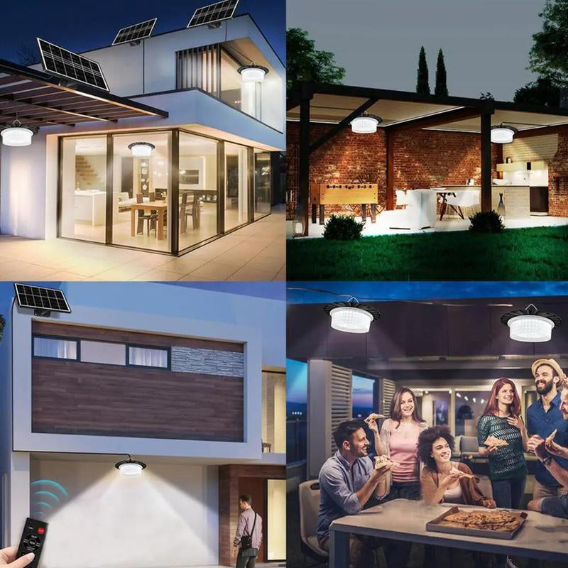 ☀️50% RABATT💡Verstellbares und wasserdichtes Solar-Hängeleuchten-Set