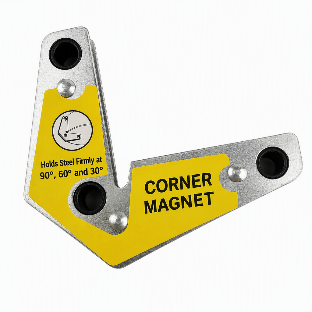 Dual-Kopf-Magnetischer Schweißwinkelhalter für Innen- und Außenecken