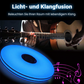 Intelligente LED-Musik-Deckenleuchte mit Bluetooth-Lautsprecher