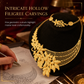 ⏳Limited-time 50% off⏰24K Gold Plated Bridal Jewelry Set | Dubai Indian Style | Necklace Bracelet Ring & Earrings Set for Women💛💍📿