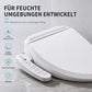Intelligenter Toiletten-Sitz mit Sofort-Heizung