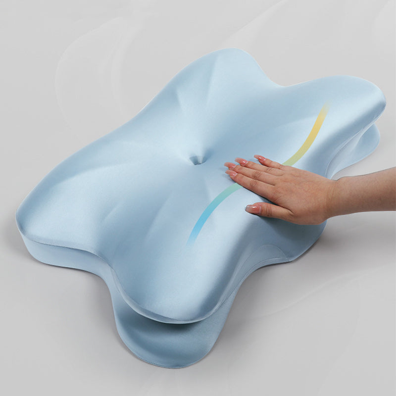 Ergonomisches Memory-Foam-Kissen mit langsamer Rückstellwirkung, Nackenstützkissen