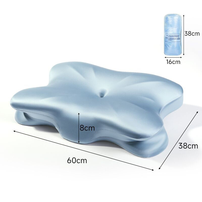 Ergonomisches Memory-Foam-Kissen mit langsamer Rückstellwirkung, Nackenstützkissen