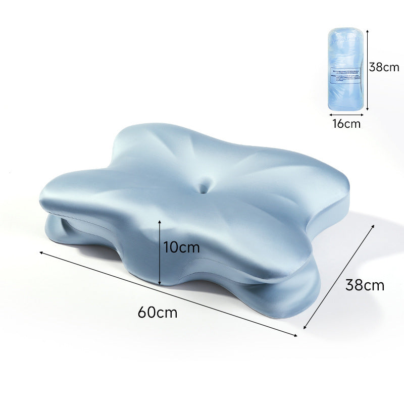 Ergonomisches Memory-Foam-Kissen mit langsamer Rückstellwirkung, Nackenstützkissen