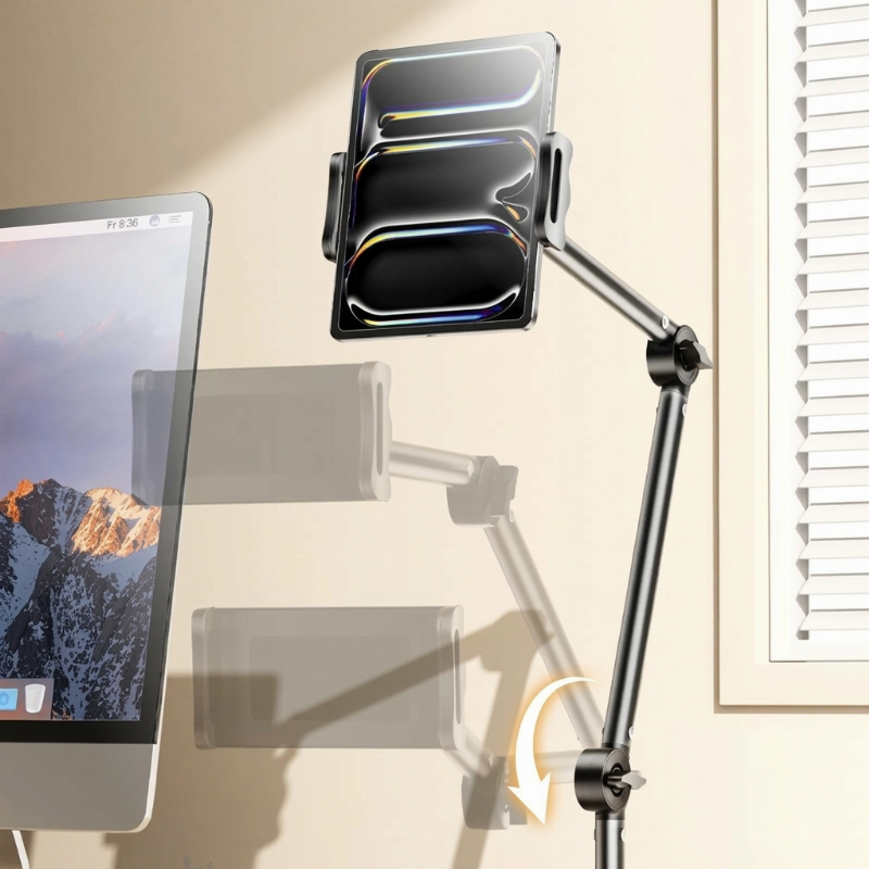 Verstellbarer Cantilever Ständer für Telefon und Tablet, Bett- und Schreibtischhalterung