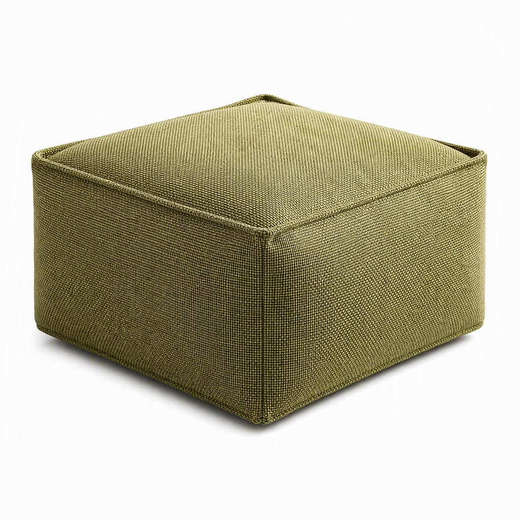 📢📢50 % RABATT!! ⏰Hockerbezug mit Aufbewahrungsfunktion: Mit Kleidung befüllbar, bis 100 kg belastbar, mit breitem Reißverschluss, waschbar, 45 x 45 x 23 cm
