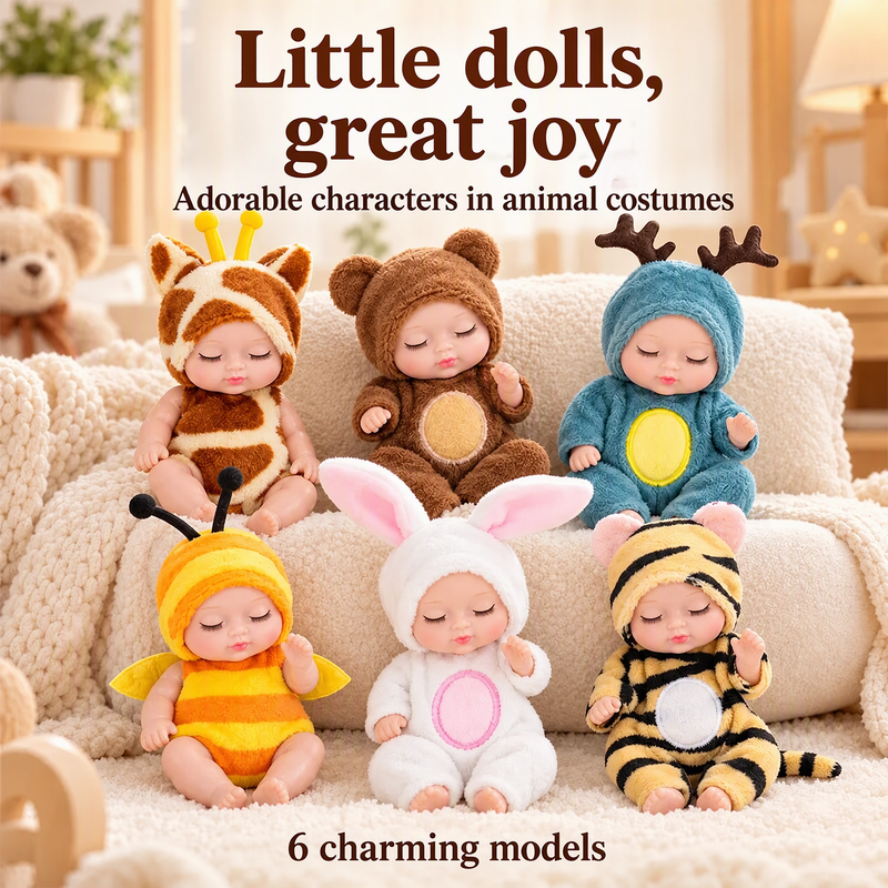 🔥50% RABATT auf ausgewählte Produkte 🎉Mini-Reborn-Babypuppen mit lebensechtem Aussehen