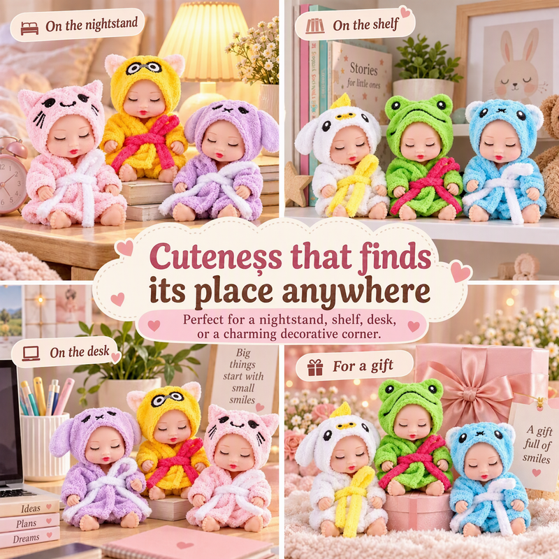 🔥50% RABATT auf ausgewählte Produkte 🎉Mini-Reborn-Babypuppen mit lebensechtem Aussehen