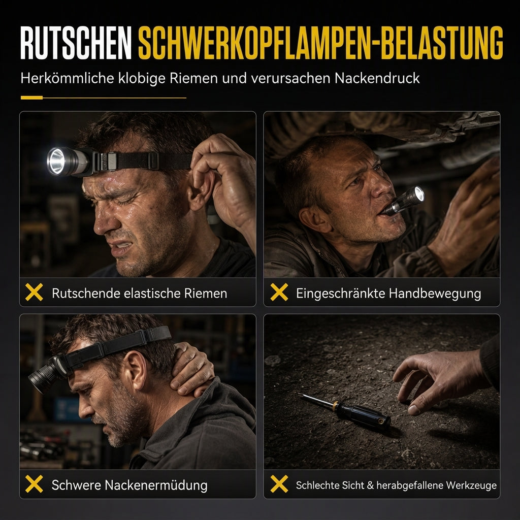 📢📢50% RABATT !!⏰USB-aufladbares, doppelseitig klippbares Brillenzusatzlicht für Outdoor-Wandern und Lesen