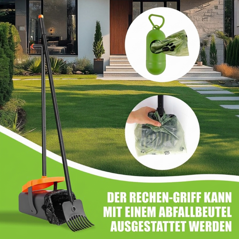 ⏳Nur für kurze Zeit – 50% RABATT⏰Kotaufnehmer-Set für Hunde mit langem Stiel