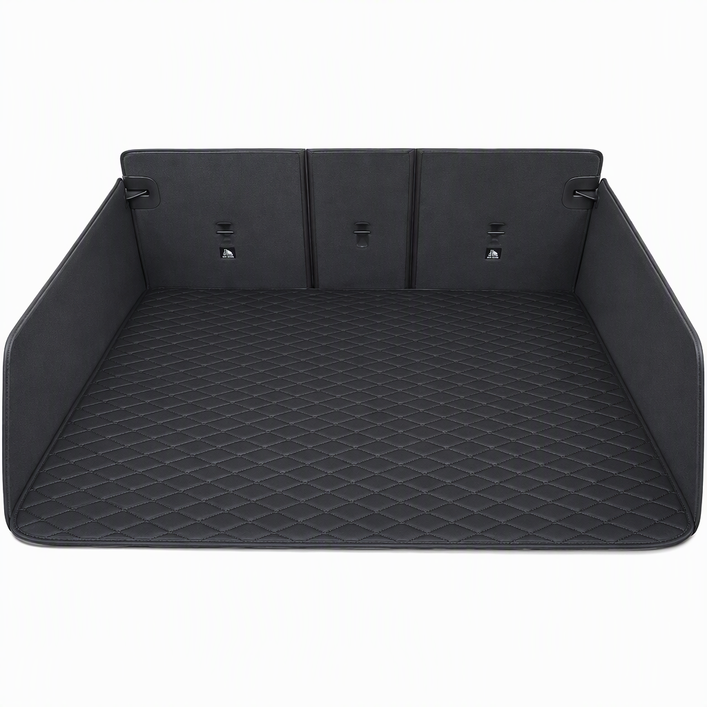 🚗 50 % RABATT! 🧽 Universelle Kofferraummatte aus PVC-Leder, pflegeleicht, Größe 100×70 cm ✨