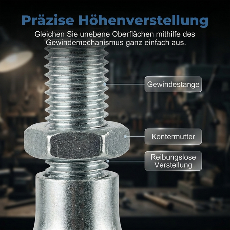 📢📢50% RABATT !!⏰Hochbelastbare verstellbare Pfostenstütze