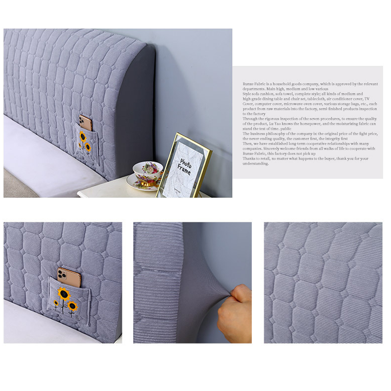 Moderner schützender Kopfteilbezug für das Schlafzimmer