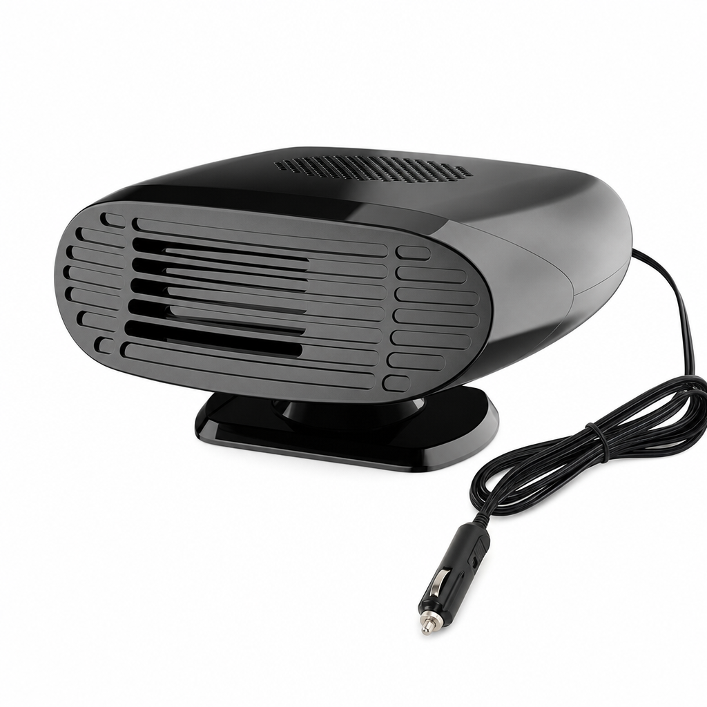 ⏳Zeitlich begrenztes Angebot⏳ Mini-Auto-Heizlüfter für die Windschutzscheibe – schwenkbarer Fuß, 12 V oder 24 V, Schwarz oder Blau