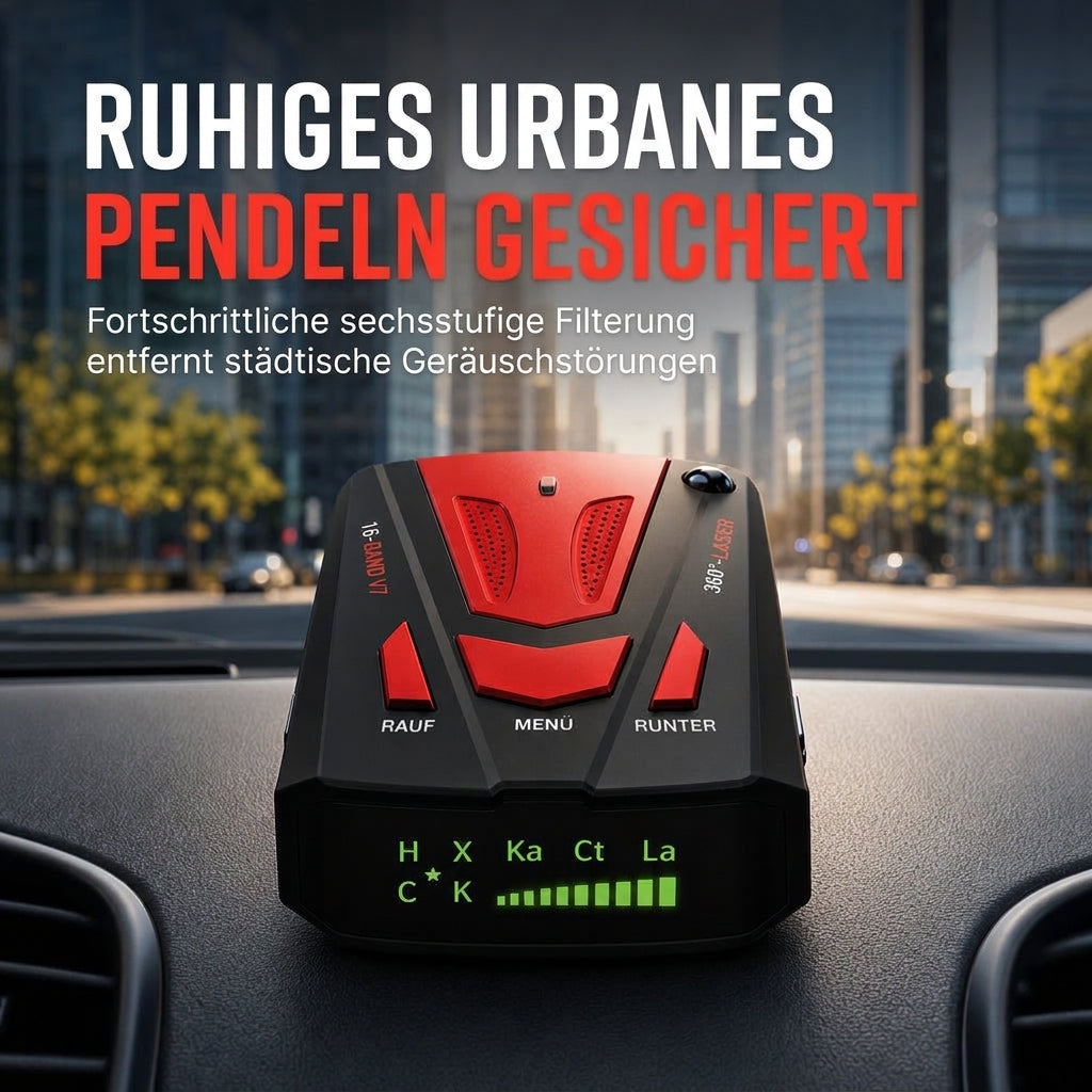 🚗 JETZT 50% RABATT! 📡 Auto-Radarwarngerät – 360°-Scan, intelligente Fehlalarmfilterung & hitzebeständig – Plug & Play für den täglichen Pendelverkehr 🛡️
