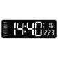【⏰Limitiertes Angebot – 50 % Rabatt!】⚡40cm große Digitaluhr mit Temperatur, Datum, automatischer Sommerzeit, Nachtlicht und automatischem Helligkeitsdimmer