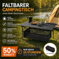 🏕️50% RABATT! 🪑 Tragbarer Campingtisch – Klappbar, stabil & schnell aufgebaut – Ideal für Camping, Picknick & Strand ☀️