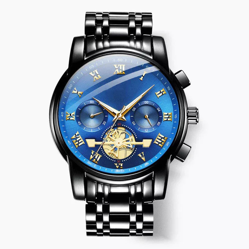 Luxusdesign Dodecagon Quartz Watch Neues multifunktionales Männer -Armbanduhr